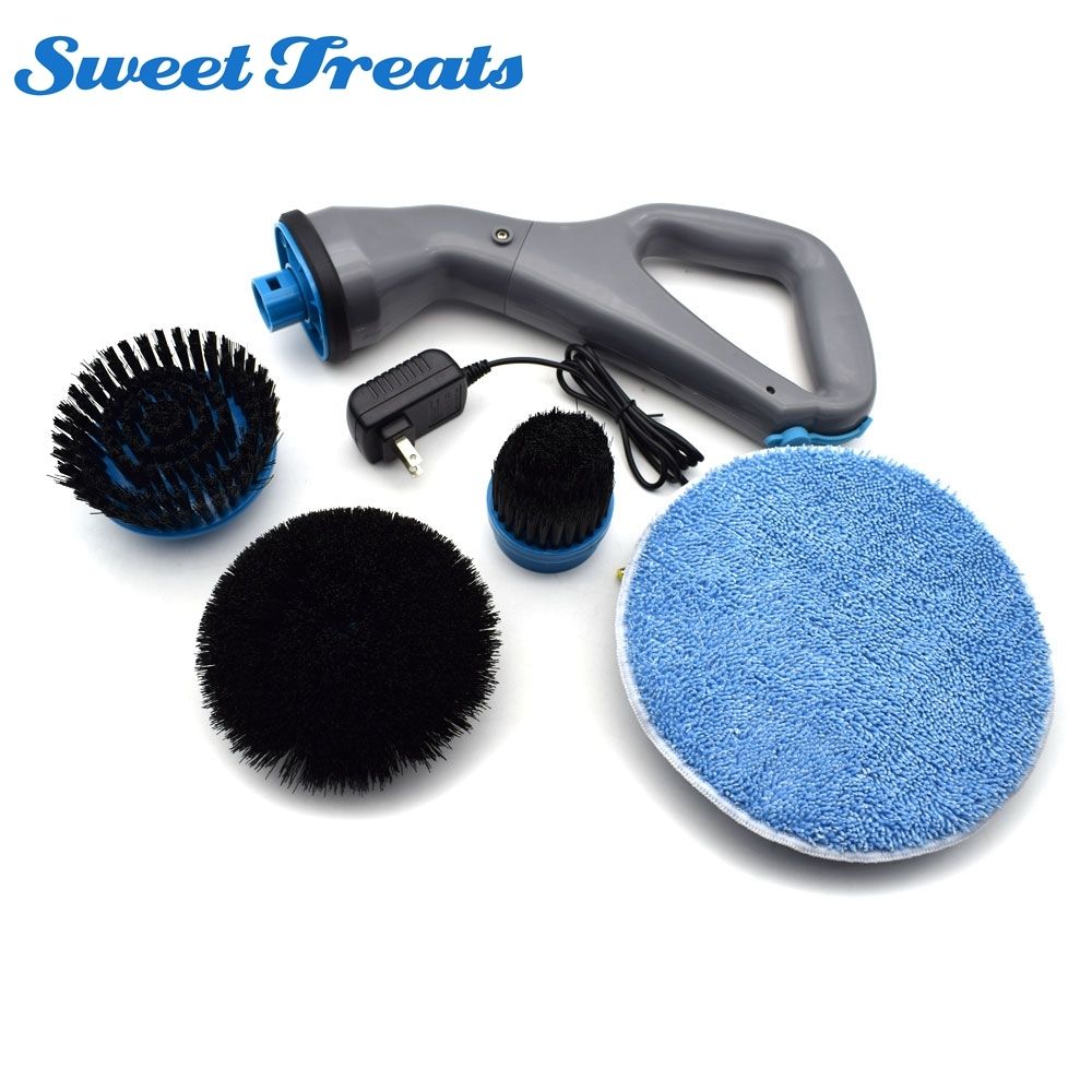 electric scrub brush for grout