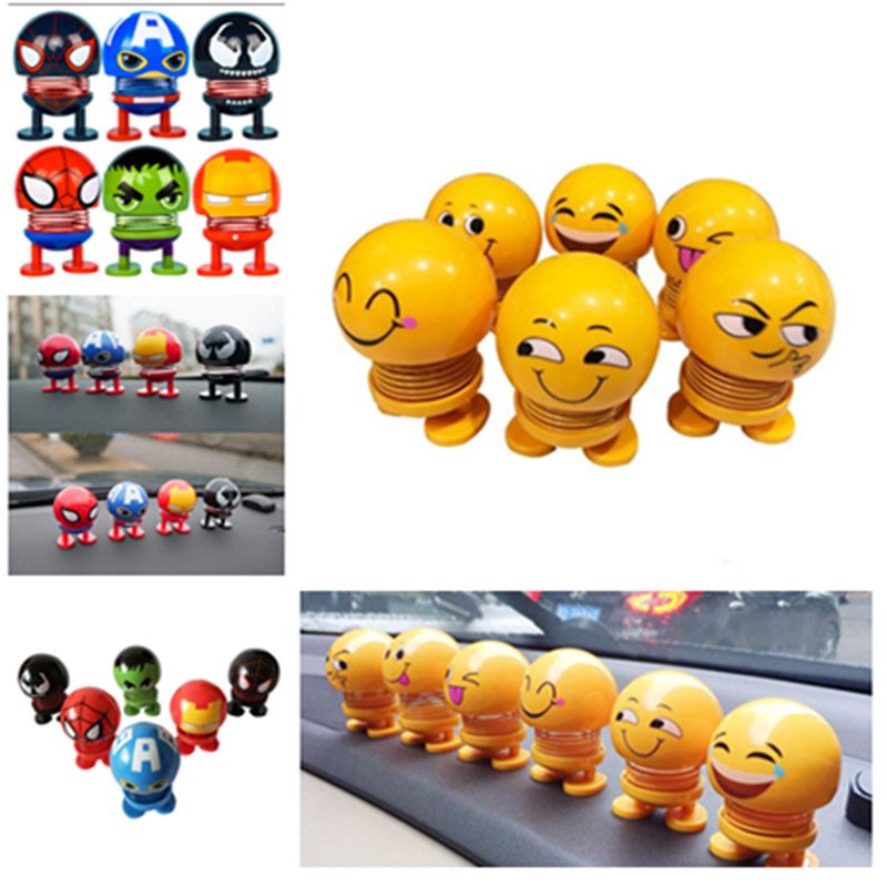 spring shaking head doll