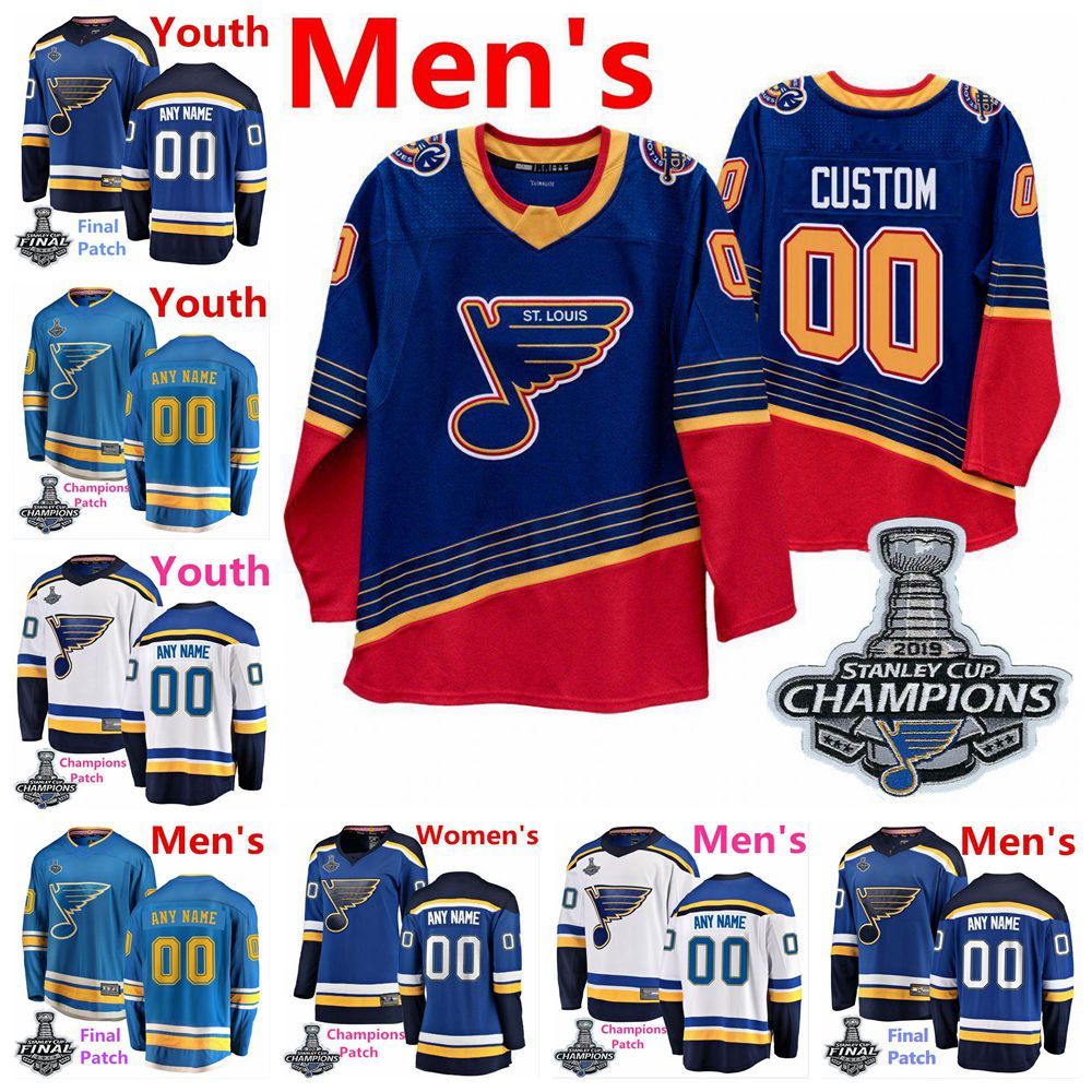 custom blues jersey