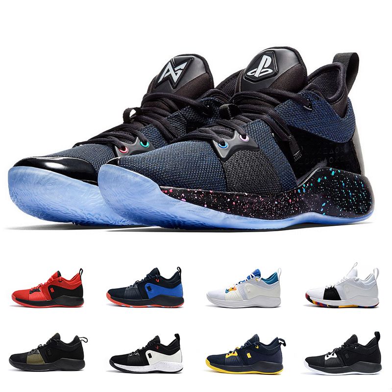 Zapatos nueva 2 PG Marca de calidad superior baloncesto para hombres AT7815-