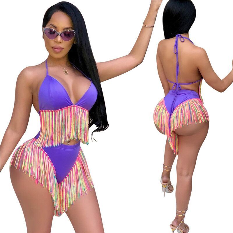 rainbow bathing suit womens