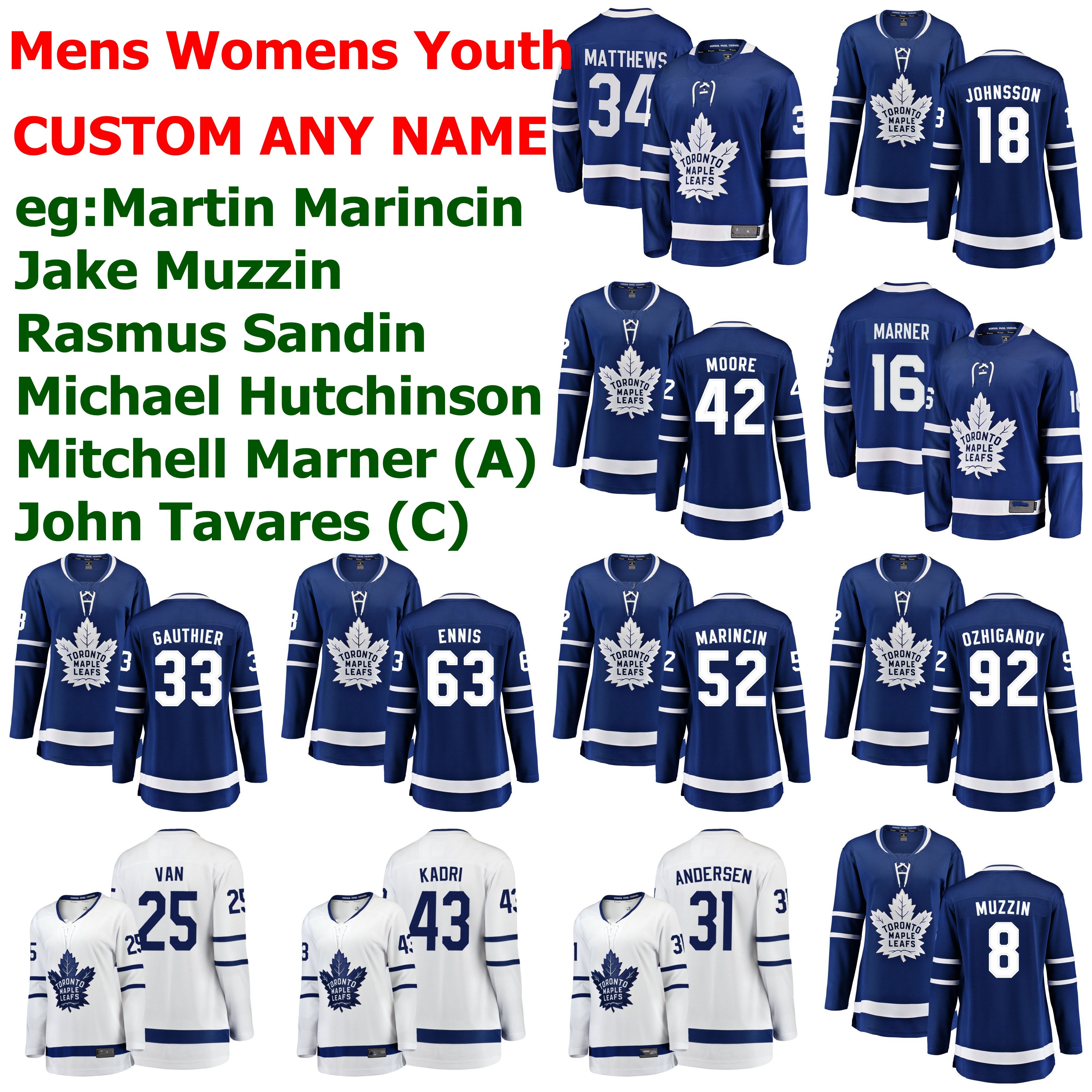 auston matthews hockey jersey