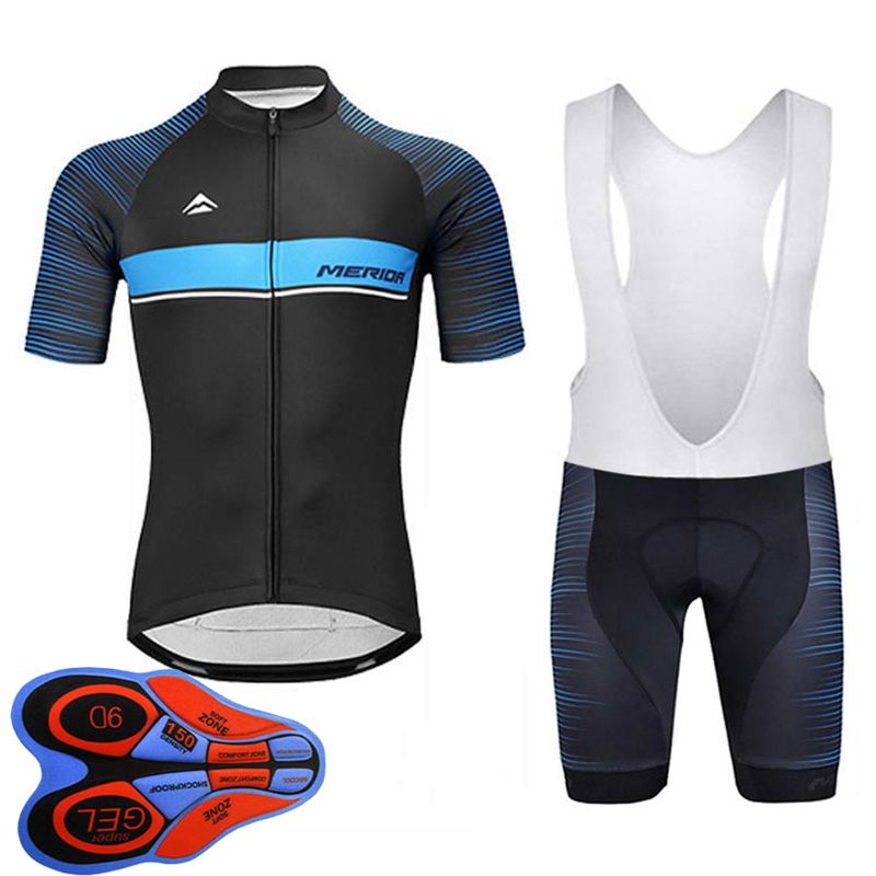 cycling jersey and bib shorts set