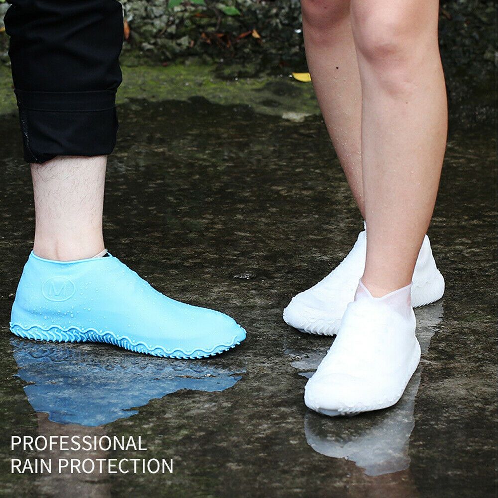 Silicone Waterproof Shoe Cover Outdoor Rainproof Hiking Skid-proof Shoe