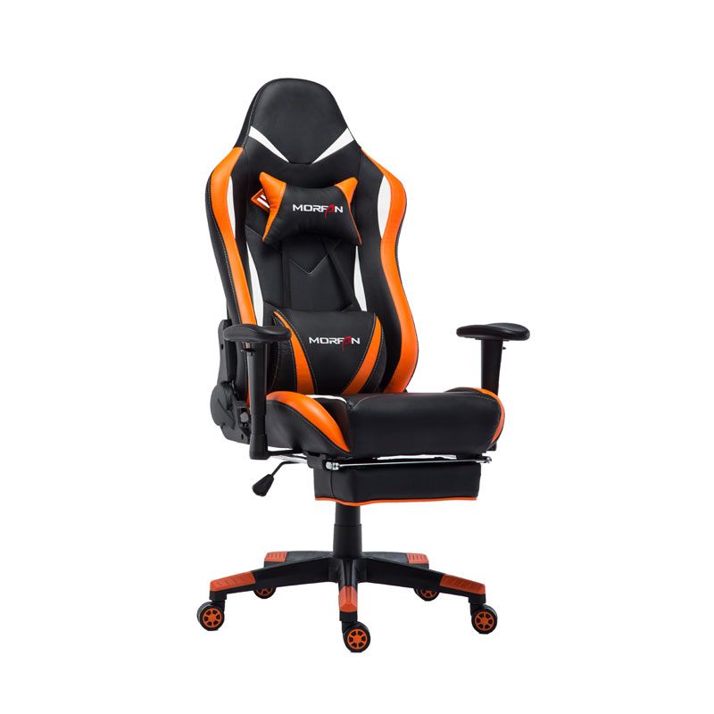 satin al oyun koltugu ergonomik sirtlik ve koltuk yuksekligi ayar yastikli recliner doner rocker koltuk basligi ve bel tipi egimli e spor sandalye