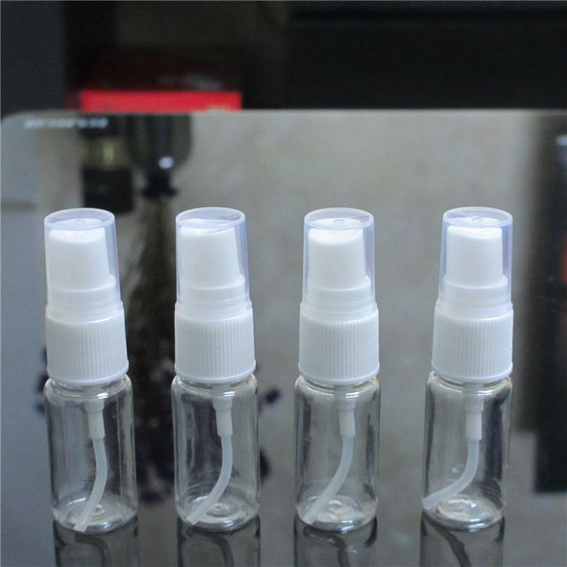 Fashion Empty 20ml Clear Plastic Fine Mist Spray Bottle
