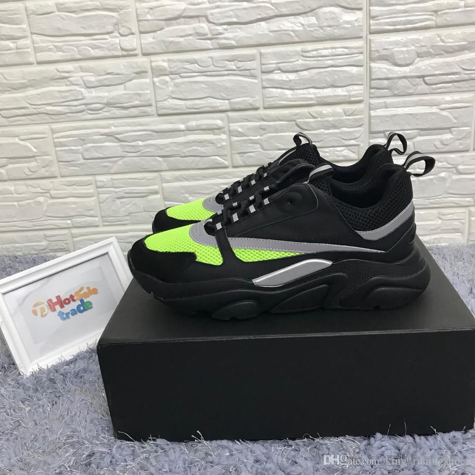 Dior Top Quality Homme Basket Dior B22 Sneakers In Pelle Di Vitello  Piattaforma Formatori Classic Black Uomini Donne Piatto Depoca Patchwork Di  Lusso Designer Casual Shoes Da King_runingshoes, 128,77 € | It.Dhgate.Com
