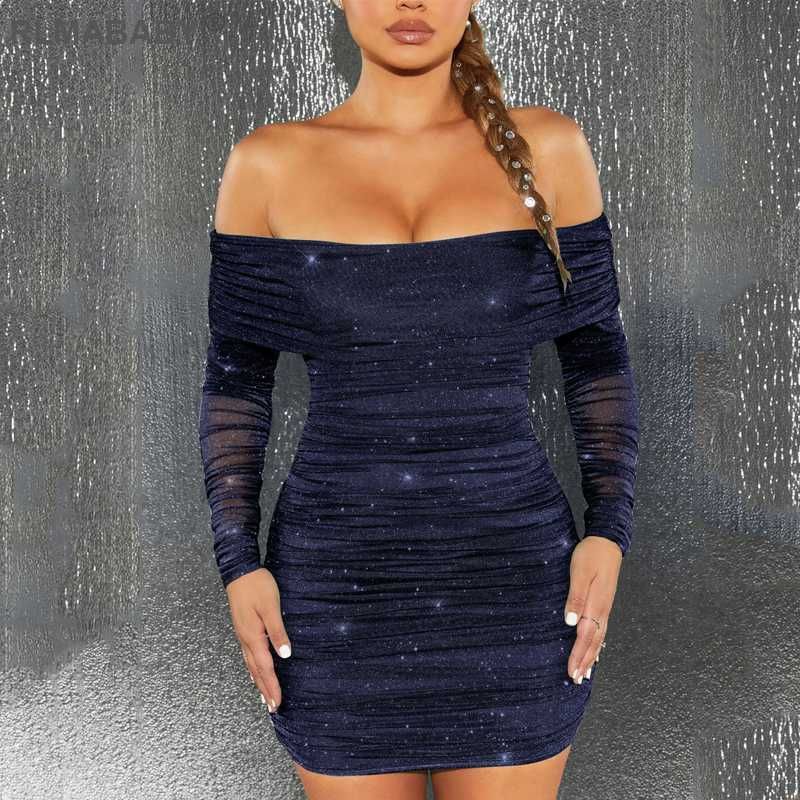 sparkly bodycon prom dress