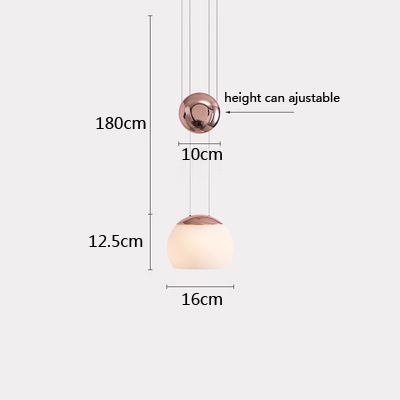 1 Licht Rose Gold