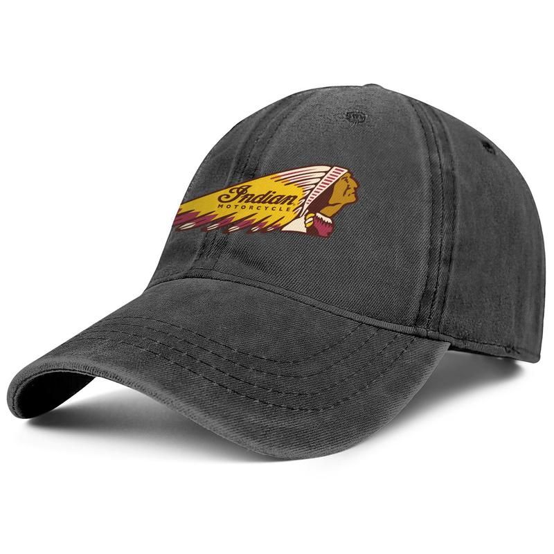 All Cotton Baseball Cap Indian-Motorcycles-logp Snapback Vintage Hat
