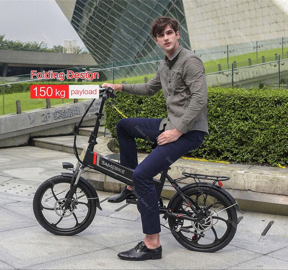 Acquistare 20 Pollici SAMEBIKE 20LVXD30 Pieghevole Elettrico Bike 350W 48 V  Max Speed \u200b\u200b35km / H Adulti Bicicletta Elettrica Scooter Polonia Magazzino  Economico | Consegna Veloce E Qualità | It.Dhgate