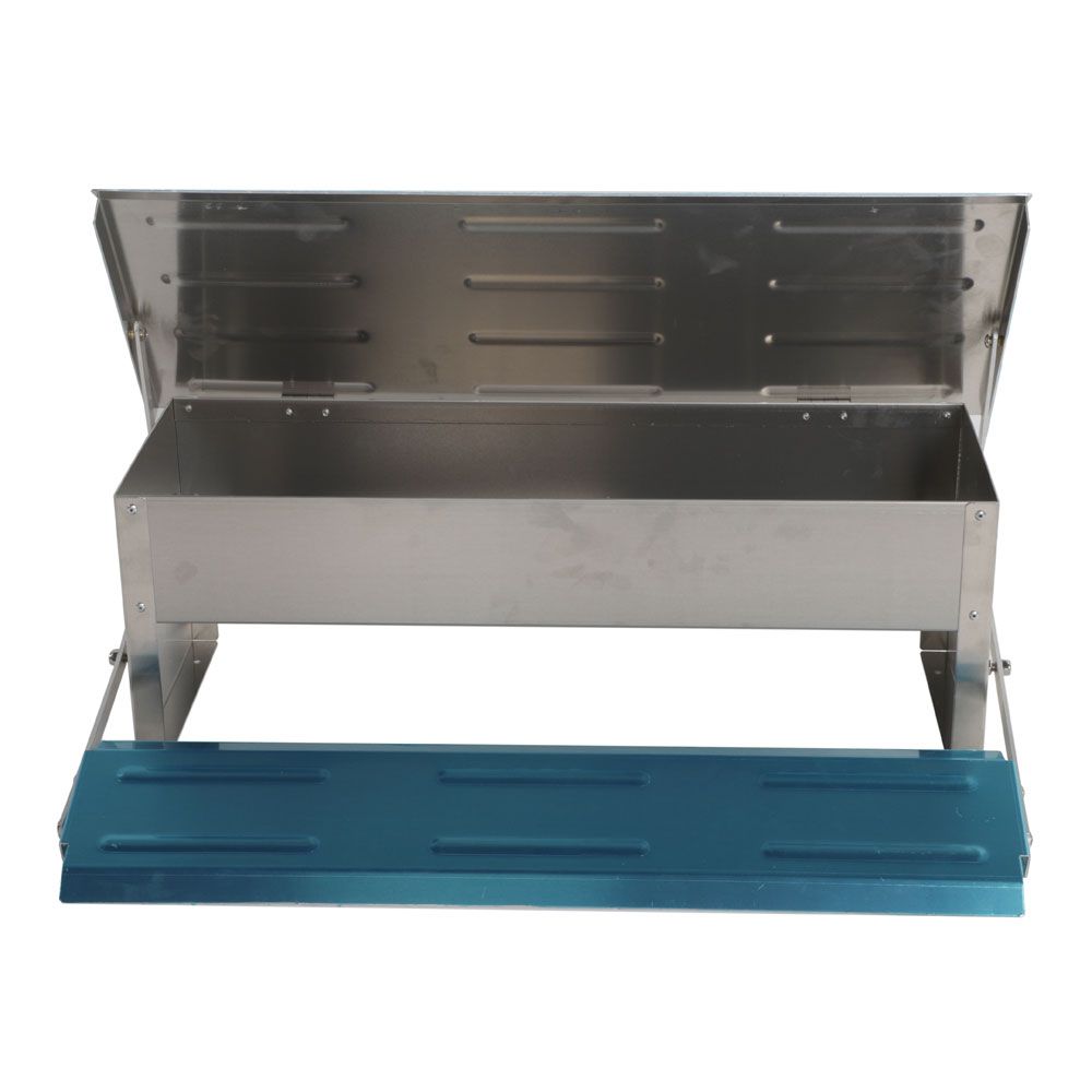 Waterproof Automatic Chicken Feeder Treadle Selfopen Aluminum
