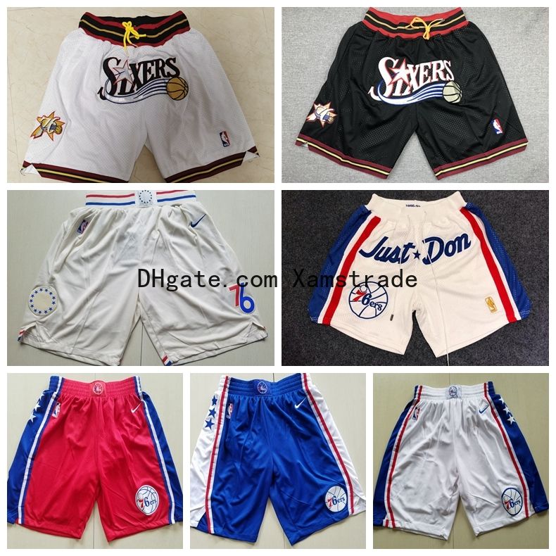 philadelphia 76ers basketball shorts