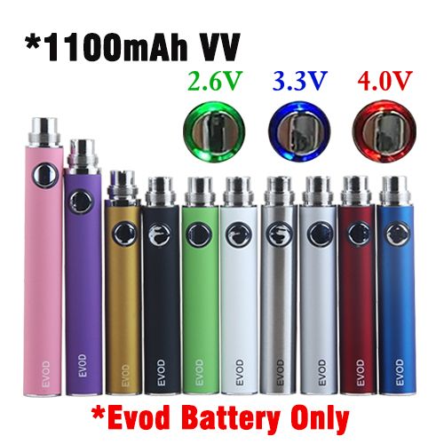 1100mah EVOD VV-Batterien