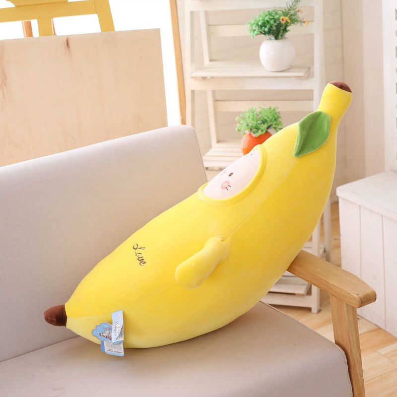 2020 Big Banana Plush Toys Stuffing 
