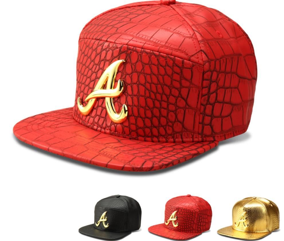 leather hip hop cap