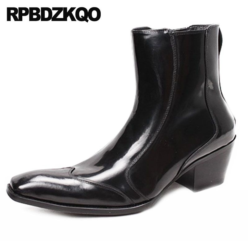 mens dress square toe boots