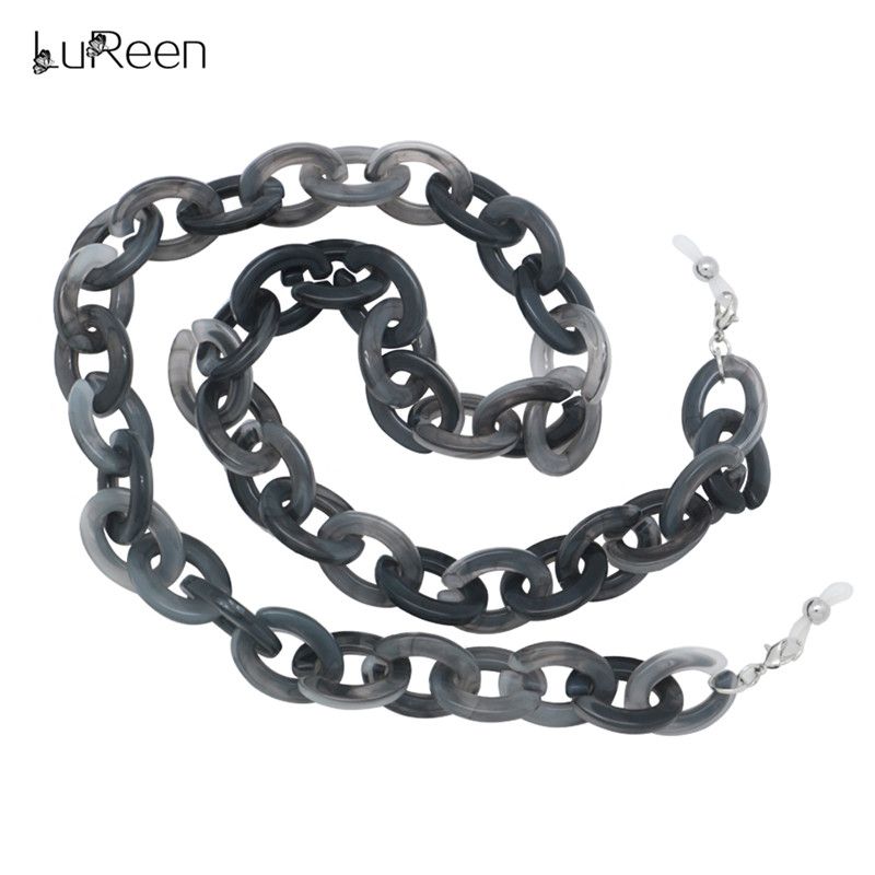 grosshandel lureen handgefertigte retro schildpatt brillen kette link 70cm sonnenbrille link halter mode sport travel eyewear halskette von