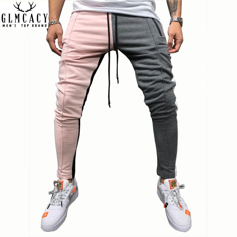 slim fit track pants mens