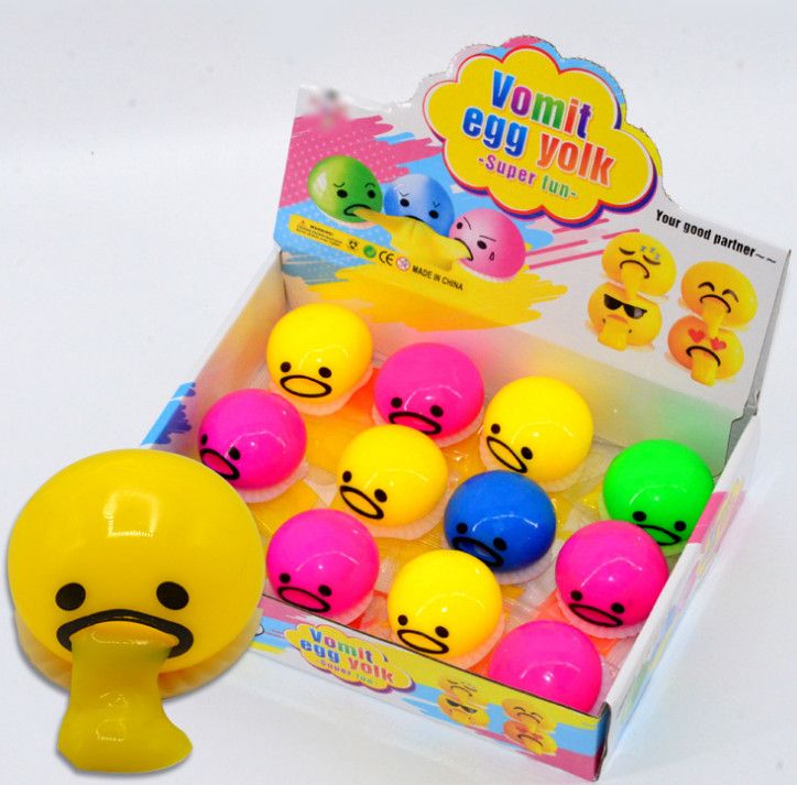 lazy egg yolk toy