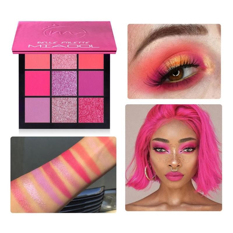 orange red eyeshadow palette