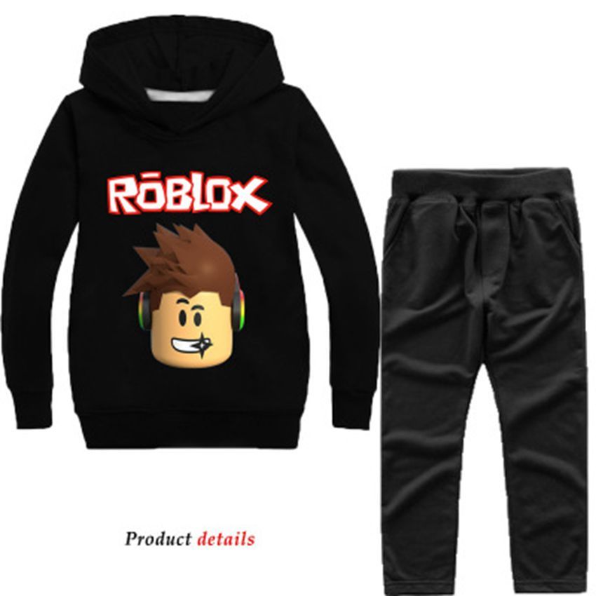 2020 Children Roblox Tracksuit Sport Set Hooded Coat Pants Kids Baby Autumn Clothes Suit Costume Sports Suit For Boy Girls Clothes From Wz666888 16 09 Dhgate Com - girls jean jacket roblox