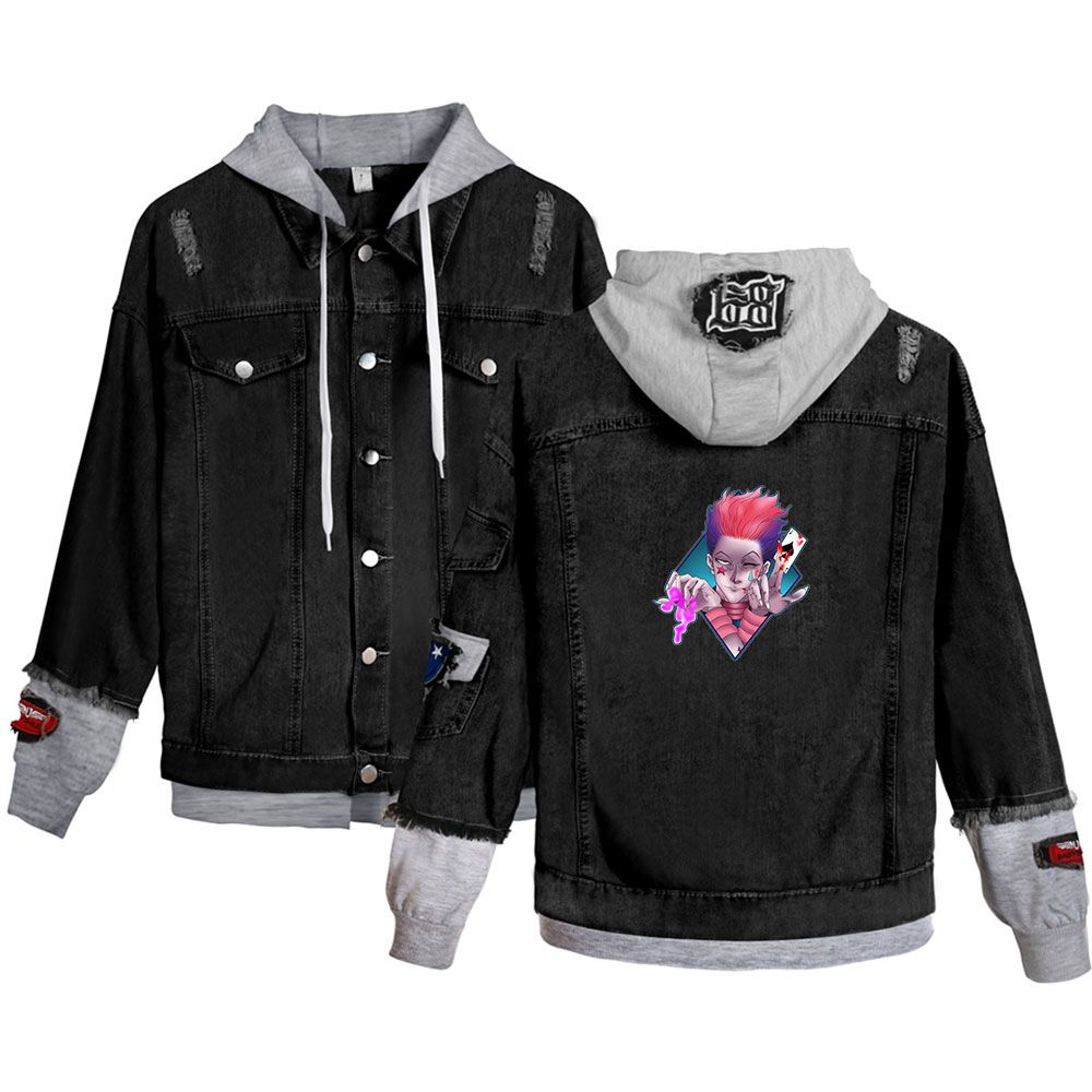 Anime Hunter X Hunter Winter Men Jacket 