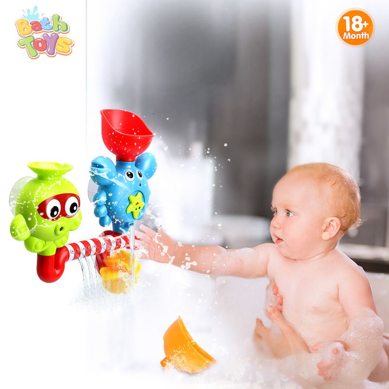 bañera de juguete con ducha