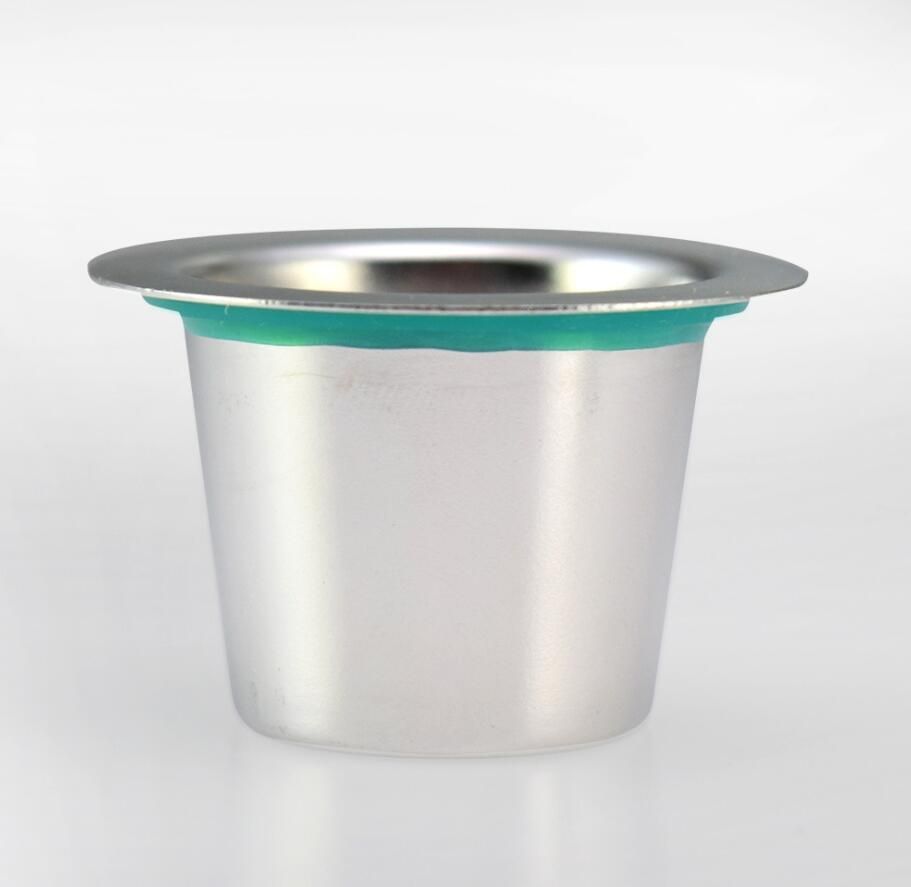 Compra Cápsula De Café De Acero Inoxidable Reutilizable Filtro De Café  Recargable Para Nespresso Con Cuchara De Plástico Limpieza De Lámina De  Aluminio Barato | Entrega Rápida Y Calidad | Es.Dhgate