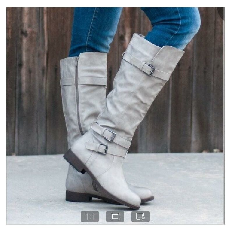 Woman Fashion Comfortable Boots Flats Shoes 35 43 Winter Shoes For