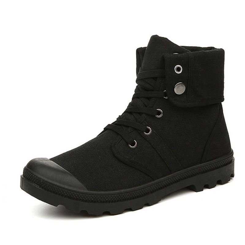 canvas boots mens