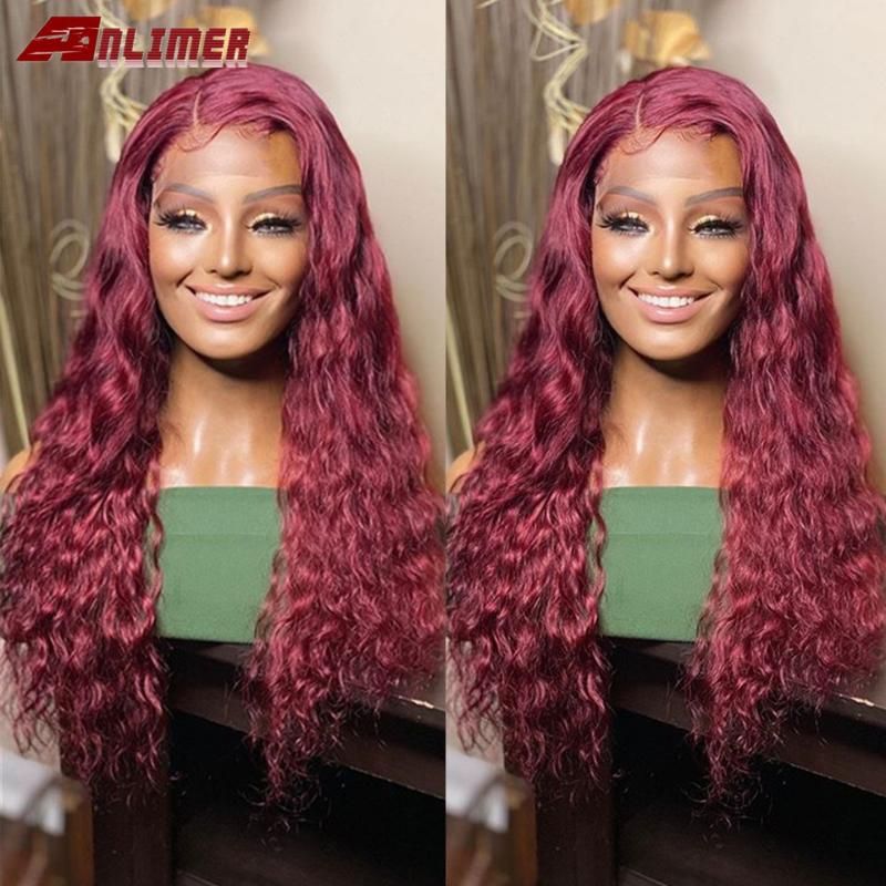 Burgundy 360 lace frontal wig Clearance