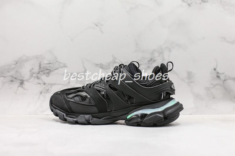 BALENCiAGA Track nylon and mesh glow in the dark