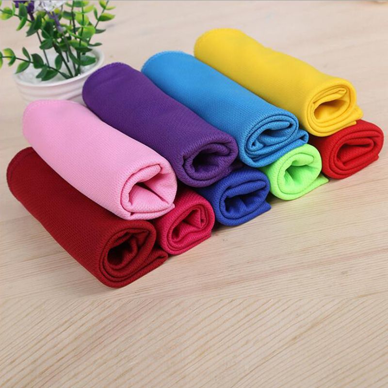 Ultra Absorbente y Toallas de Gimnasia de Secado R/ápido para Viajar EXCO Toalla de Enfriamiento de Microfibra 100x30cm