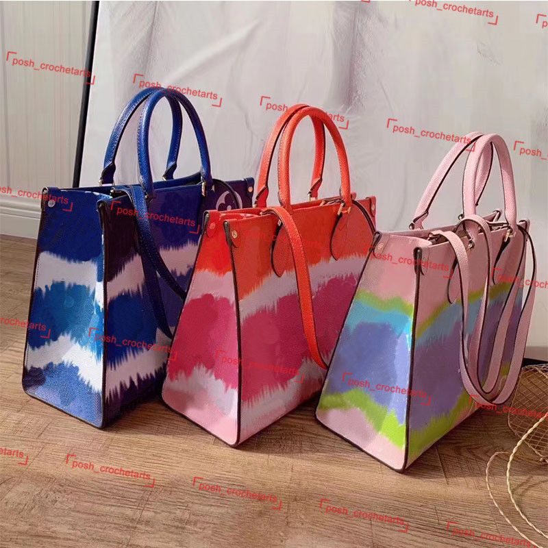 Designer Tote Bag For Sale Summer 2020 Tie Dye Luxury Tote For Womens ...