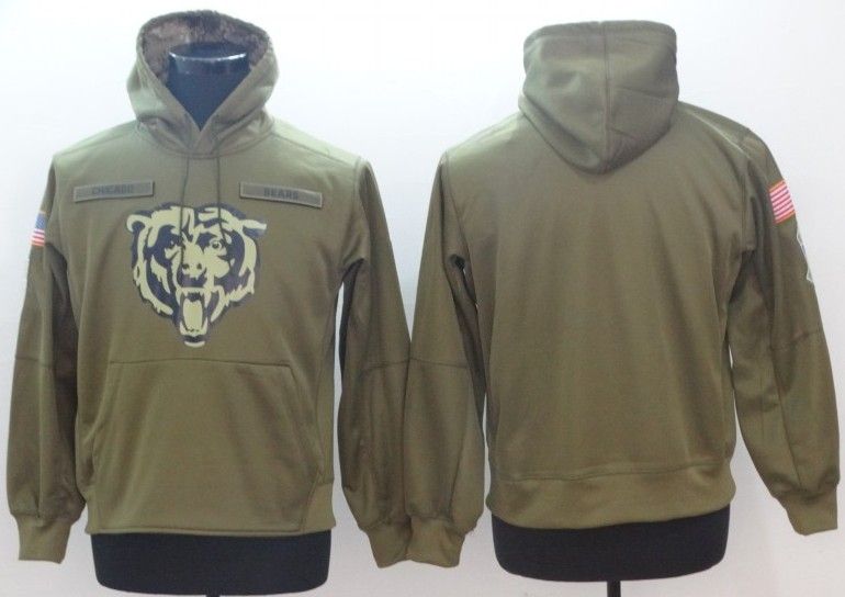 Bears Sweatshirt 2018 Mens Olive Salute 