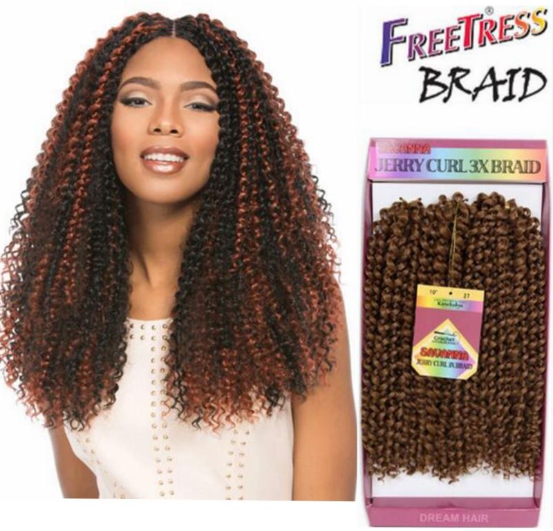 2019 Crochet Braid Freetress Deep Twist Synthetic Braiding Hair