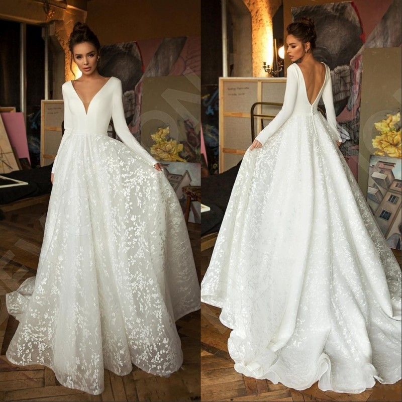 cheap modern wedding dresses