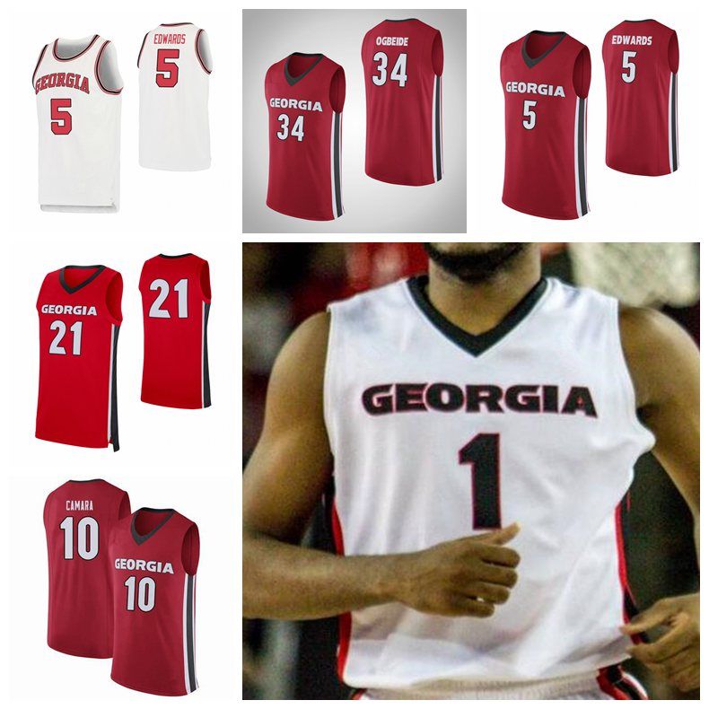 georgia bulldogs basketball jersey