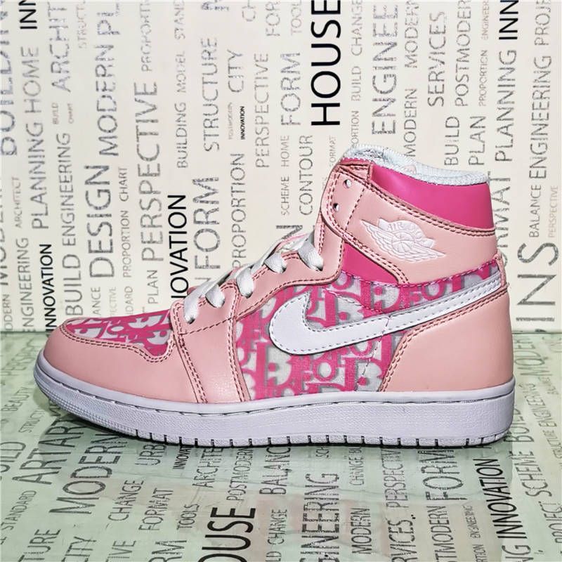 jordan 1 dior rosa