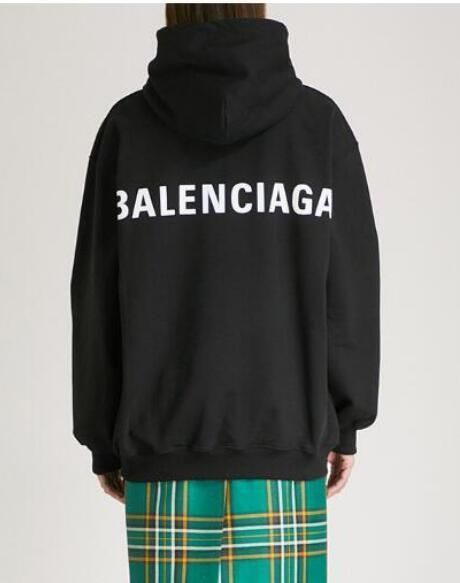 felpa balenciaga cappuccio