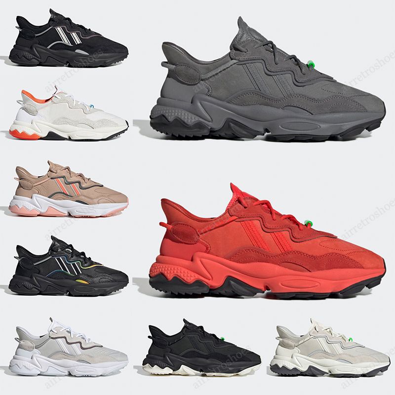 2021 Ontwerper Casual Schoenen Ozweego Mannen Dames Multi Gray Solar Green  Trail White Sneakers Trainer Sport Chaussures 36 45 Van Airretroshoes, 33,7  € |DHgate