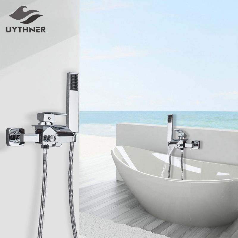 2020 Uythner Bathroom Tub Faucet Single Handle Waterfall Spout