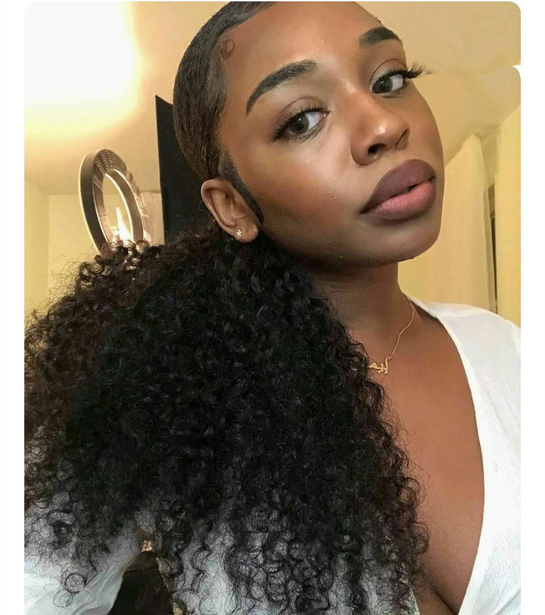 Sleek human Curly Hair Ponytail hairstyle, African American Afro Kinky Curly Wrap Drawstring Puff Ponytail Hair Sleek human Curly Hair Ponytail hairstyle, African American Afro Kinky Curly Wrap Drawstring Puff Ponytail Hair