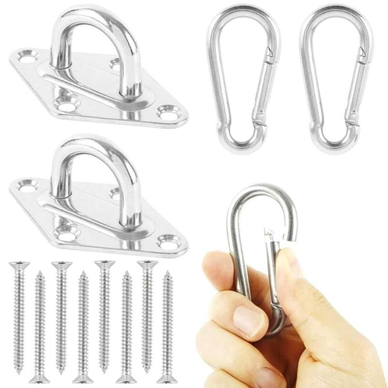 Home Garden Heavy Duty Hammock Hanging Kit Eye Plates Ceiling Wall Mount Anchor Hooks Hanger For Hammock Swing Chair From Brandun 22 75 Dhgate Com