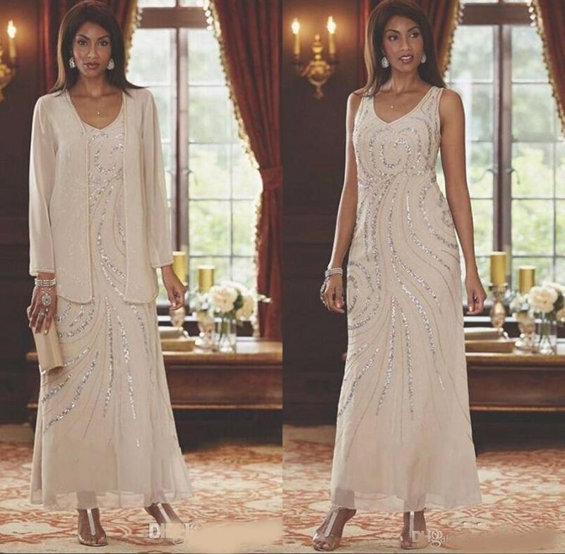 ankle length mother of the bride dresses