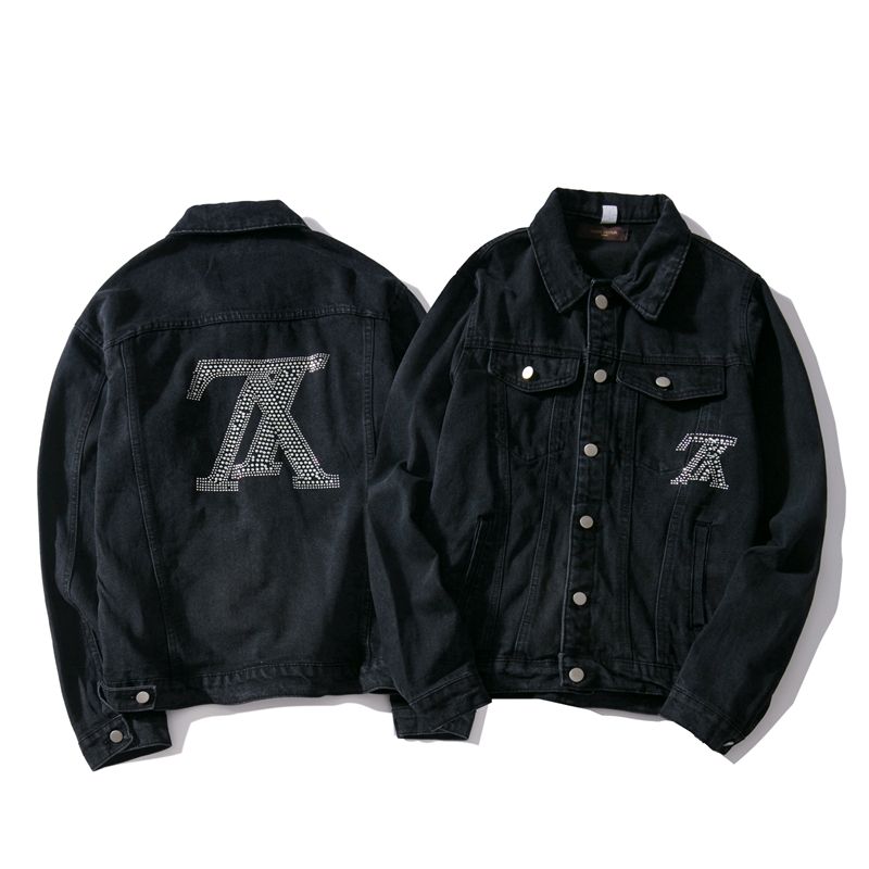 Acquistare LV 2472 Alta Qualità Nuova Giacca Di Jeans Moda Temperamento  Nero Traspirante Rughe Camicie Casual Taglia M XXLFree Consegna Economico |  Consegna Veloce E Qualità | It.Dhgate