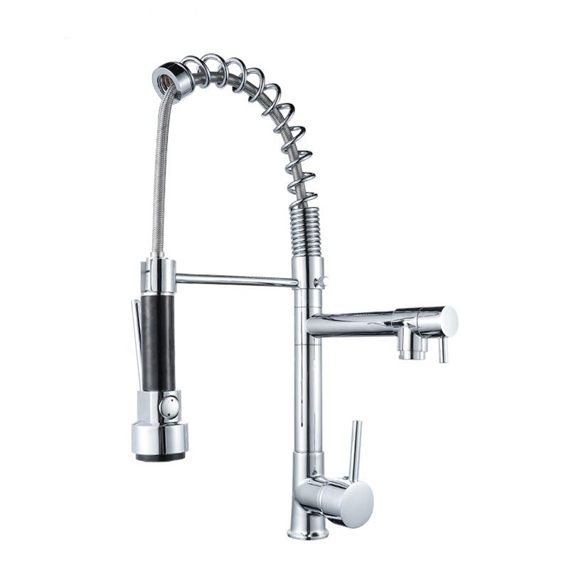 2020 Kitchen Faucet Chrome Brass Tall Kitchen Faucet Mixer Sink