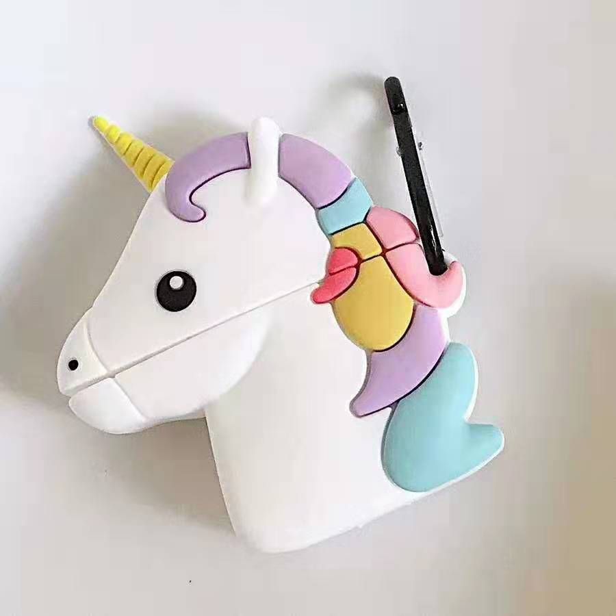 satin al marka yuksek kaliteli airpods1 2 sevimli unicorn kablosuz bluetooth kulaklik koruyucusu luks tasarimci elma airpods vaka kapsamli koruma