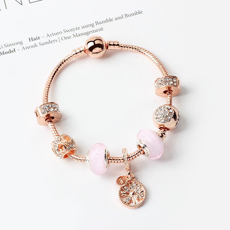 Grosshandel Rosa Magische Perlen Armband 925 Silber Pandora Armband Lebensbaum Anhanger Armband Magie Perlen Pandora Gold Perlen Als Diy Schmuck Geschenke Von Luckybeauty18 6 17 Auf De Dhgate Com Dhgate